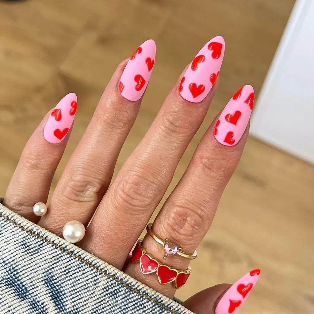Nail Designs With Hearts